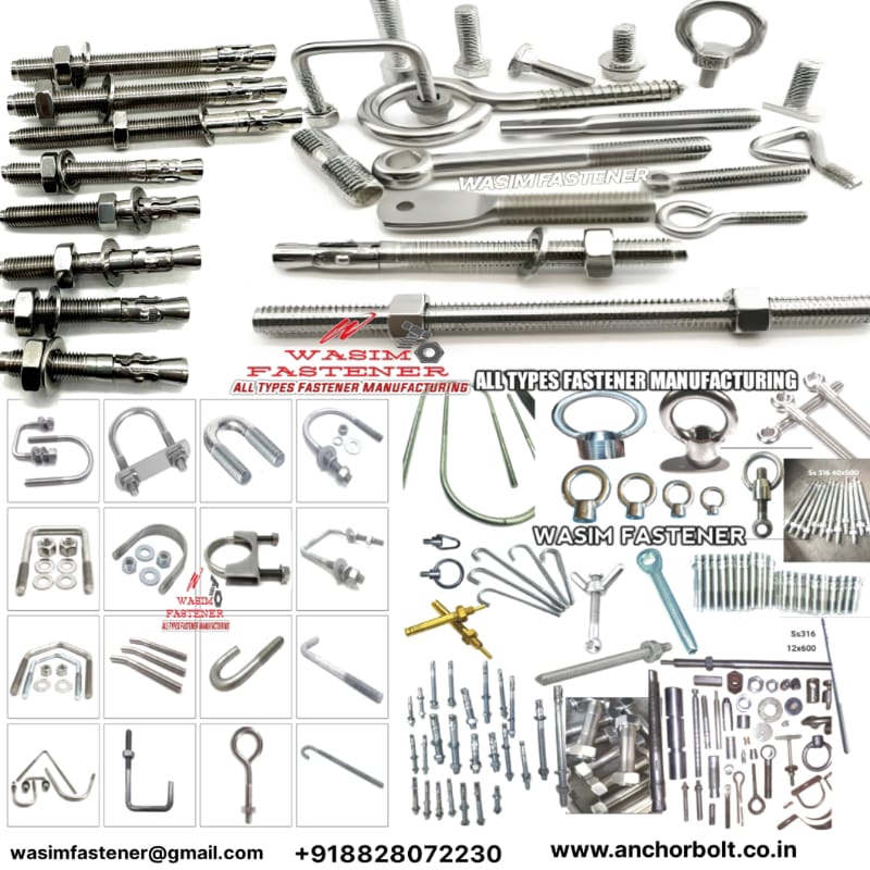 Duplex & Super Duplex Stainless Steel Anchor Fasteners | S31803, S32750, S32205, S32760 – Wedge, Mechanical, Expansion & Chemical Anchors