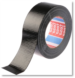 Tesa Duct Tape, 50m x 48mm, Black, PE Coated Finish - RS Components Vietnam