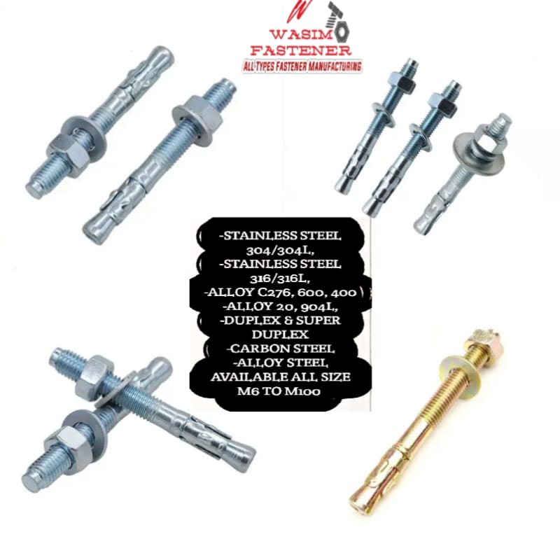 High quality m8 m10 m12 m16 m24 anchor bolt
