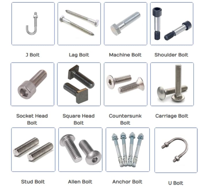 Flush Head Threaded Studs