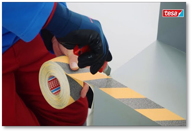 tesa® 60951 Extra Resistant Anti-Slip Tape for Industrial Demands - YouTube